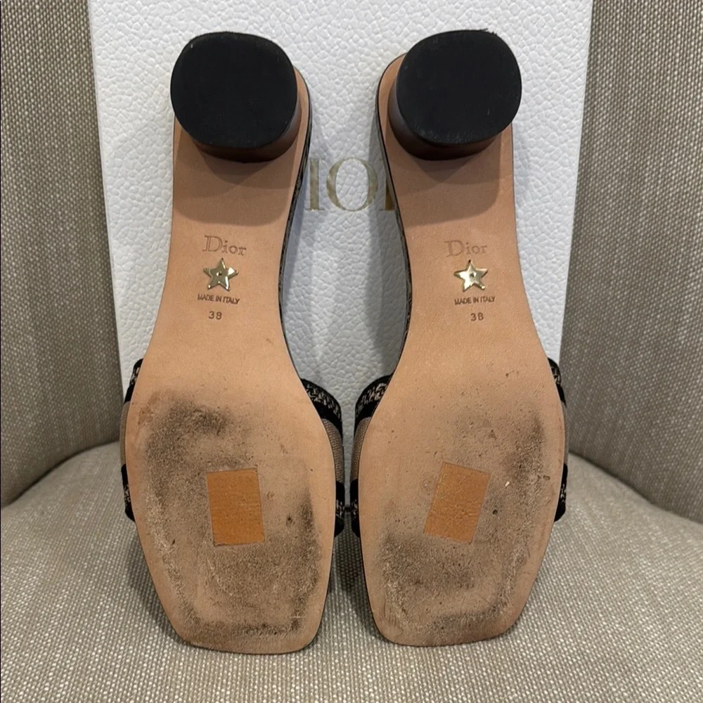 Dior Dway Heeled Sandals - Plan de Paris - Picture 11 of 13